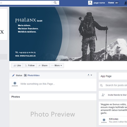 Facebook cover contest entry by waelsadek