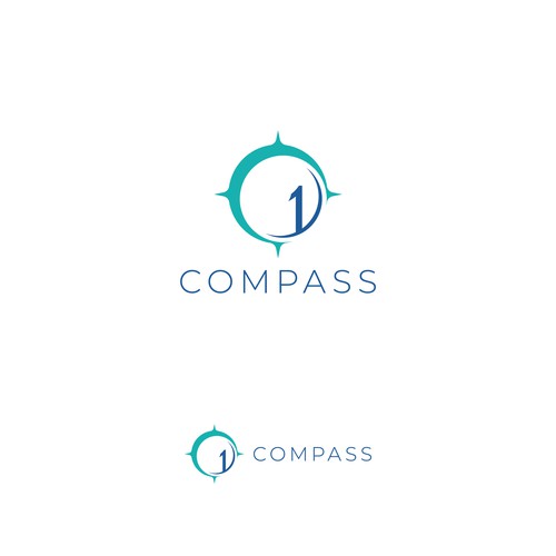 What company has a compass logo? - 99designs