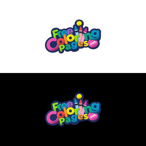 Help us create a logo for our coloring website! Design by GinaLó