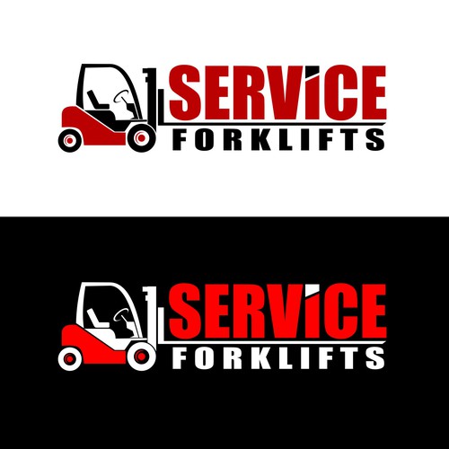 Design logo for a forklift company Design by ThinkART