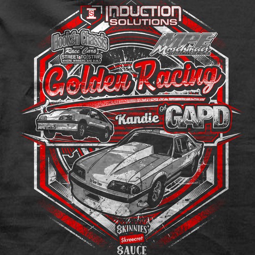 Race car tee shirts best sale