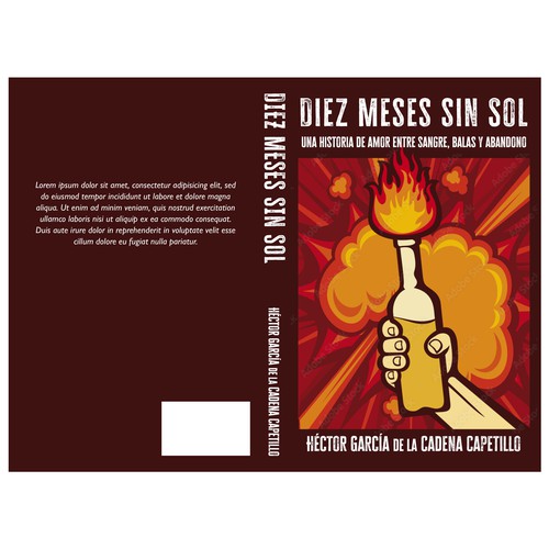 Book cover contest entry by Manuel Roca