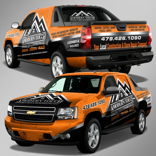 Design a Truck Wrap Design by Lumina CreAtive