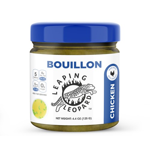 Launch Leaping Leopard Bouillon - An Additional Item to Leaping Leopard Food Enhancers!! Design by TUNSAY