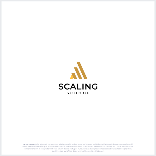 Design A Logo + Brand Guide For The "Scaling School" Design by Arum.