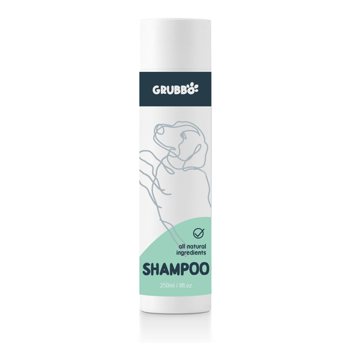 Design label for dog shampoo Design by Ange!a