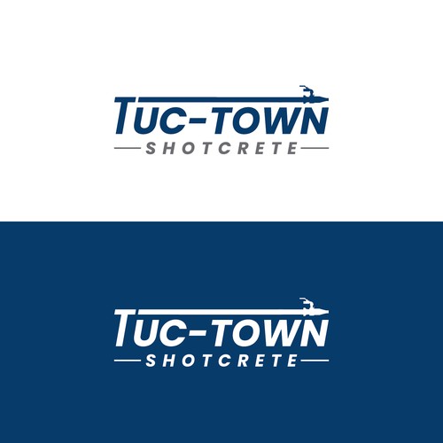 Industrial theme logo with a combination of company name & image for a Shotcrete company in Arizona Design by Creative P