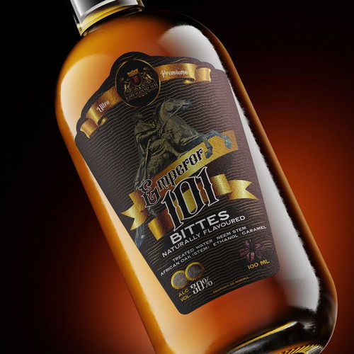 An eye catching label design Design by Shahar75