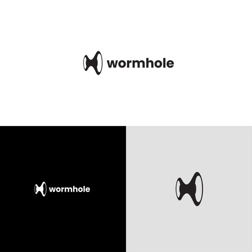 Wormhole Protocol Logo Design Design by wielliam