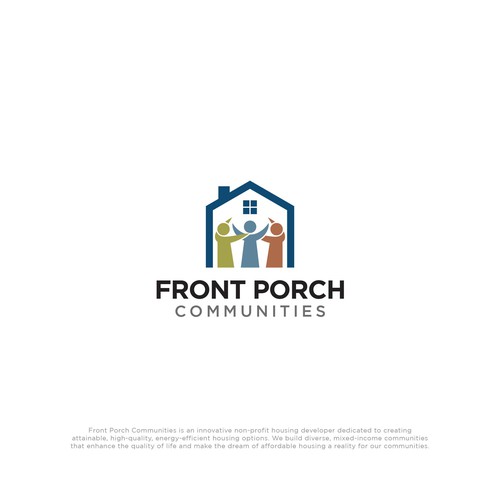 Front Porch Communities - A Not For Profit housing developer with a community focus Design von RaccoonDesigns®