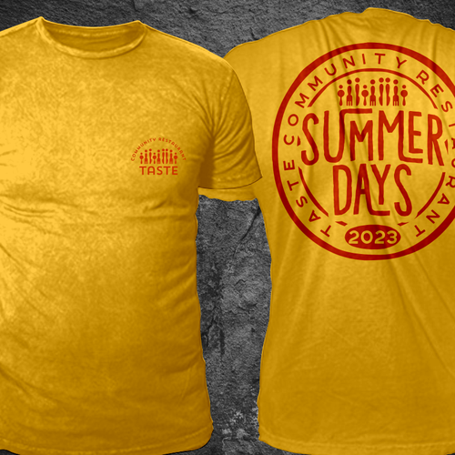 Summer Camp T-Shirt Design by RenzWa