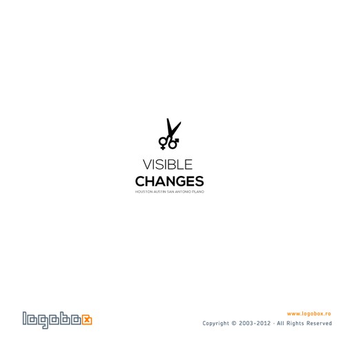 Create a new logo for Visible Changes Hair Salons Réalisé par ulahts