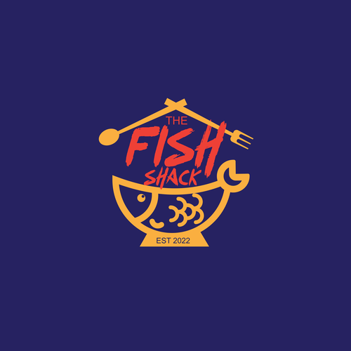 The Fish Shack Logo Contest Design by Graphicmu