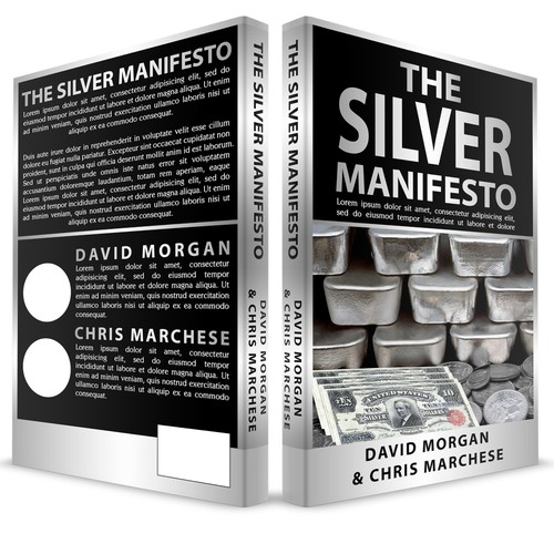 Create a Book Cover For What The Constitution Defines is Money: Silver Design by T.Primada