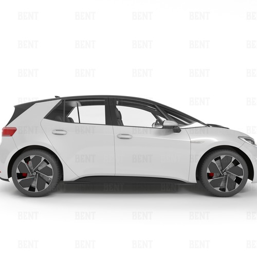 3D Model of VW ID3 Design by BenTō.