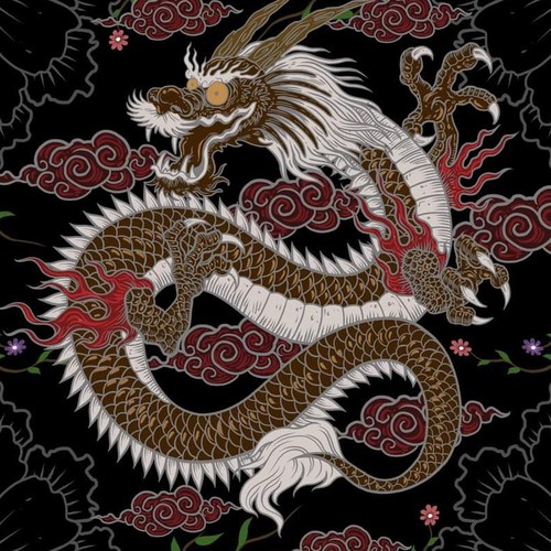 Dragon pattern hot sale