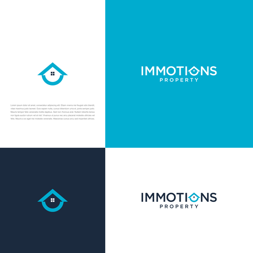 Logo IMMOTIONS PROPERTY Design by pes@rt