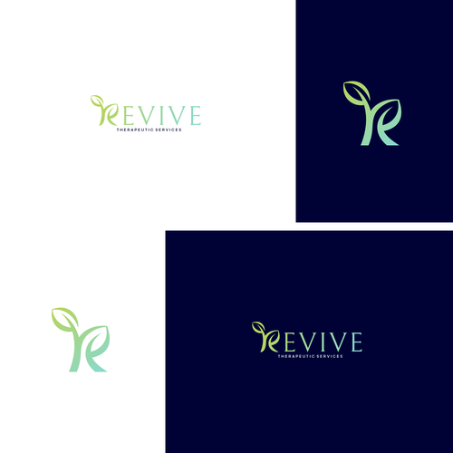 Looking for a modern, refreshing logo for Revive Therapeutic Services Design réalisé par Vanza™