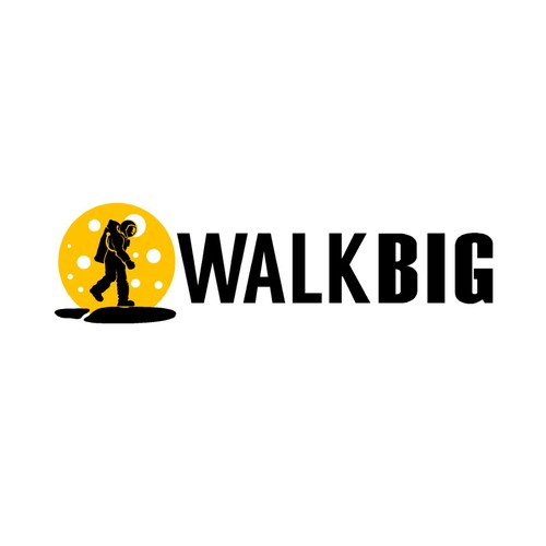 Create a logo for Walk Big, an online media company Design by w.win