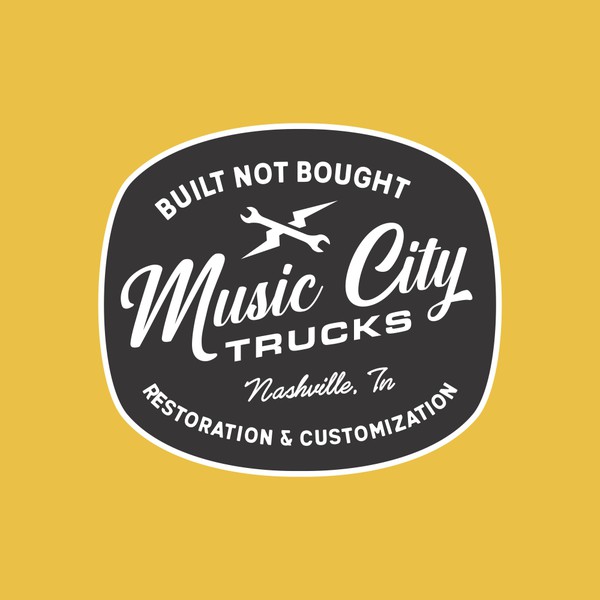 Music City - Hat Badge Design