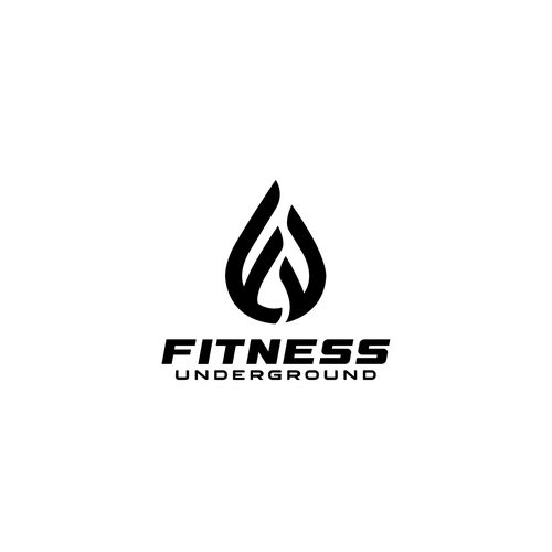 Simple boutique fitness logo Design by Grapìkal