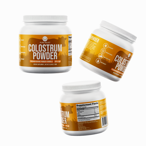 Design di Re-design Supplement Label to capture Amazon shopper attention & boost CTR - Colostrum Powder di Dem Ro