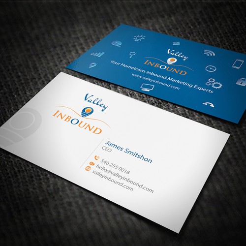Create an Amazing Business Card for a Digital Marketing Agency Diseño de conceptu