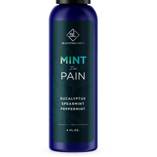 Pain Spray Label Design by Rifat_Jishan