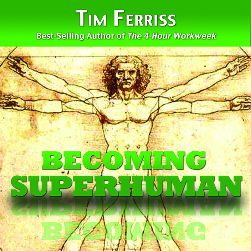 "Becoming Superhuman" Book Cover Design by ealtomare