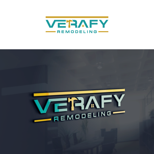 Designs eye catching logo for remodeling homes & making peoples dream
