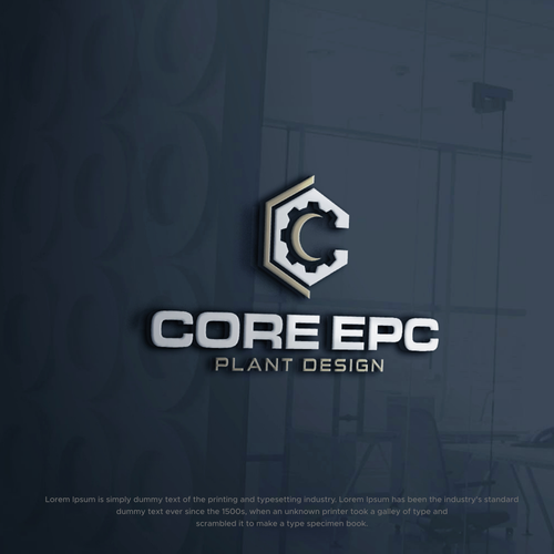 Core EPC (engineering firm logo) Design by sabhu07
