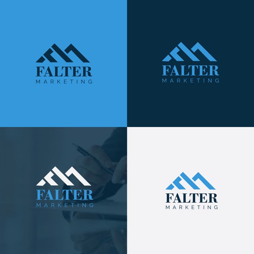 Falter Marketing Logo Design by IqraD.