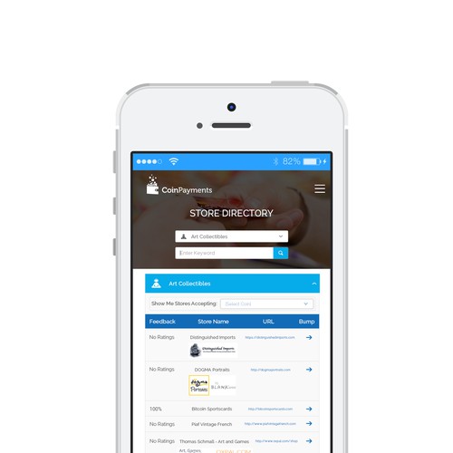 Coinpayments.net Bootstrap 3-Compatible Deisgn Contest Design by KashiArts