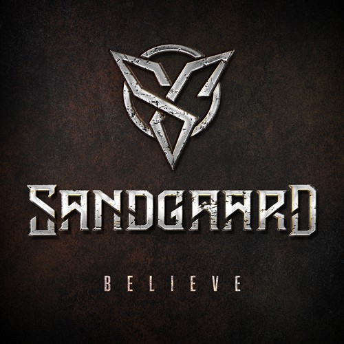 SANDGAARD - Album Cover for Spotify / Apple Music Design by SlipperyCircle