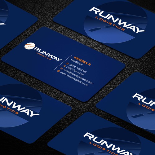 Design di Runway Logistics Business Card di LAXMI DESIGNHUB