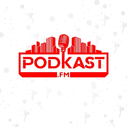 📣 our PODKAST.FM radio needs its logo Design by Lemonetea design