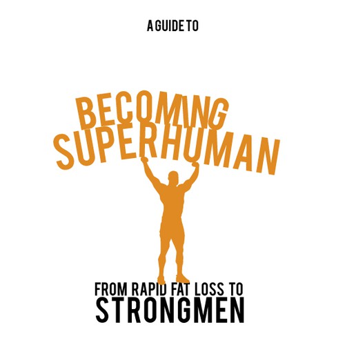 "Becoming Superhuman" Book Cover Design by Chanelle777