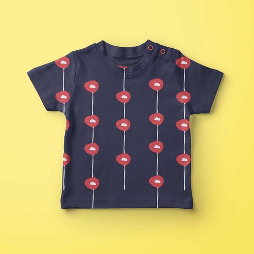 Illustrations to print onto a baby clothing- onesie, nursing cover, headbands, leggings..etc Design by diMo