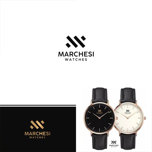 Looking for an eye catching, simple, and abstract design for my watch brand that promotes luxury Diseño de aji-aji
