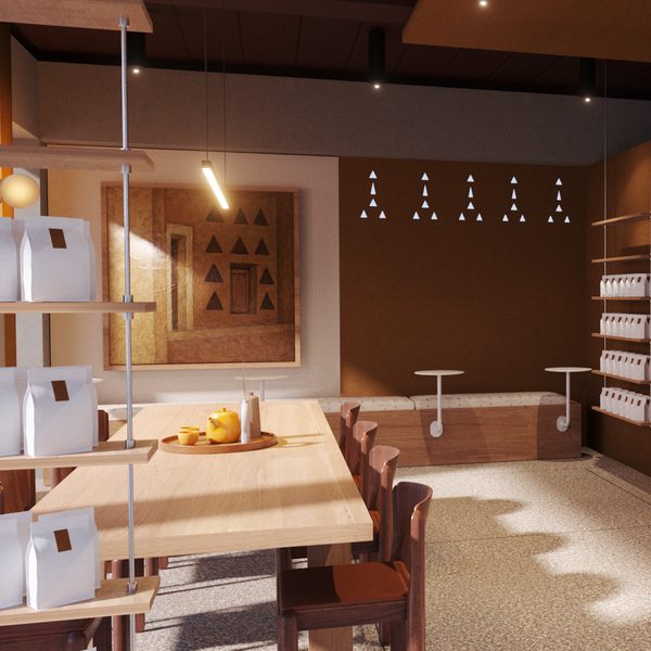 Cafe interior design