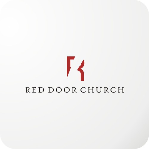 Red Door church logo Design by EricCLindstrom