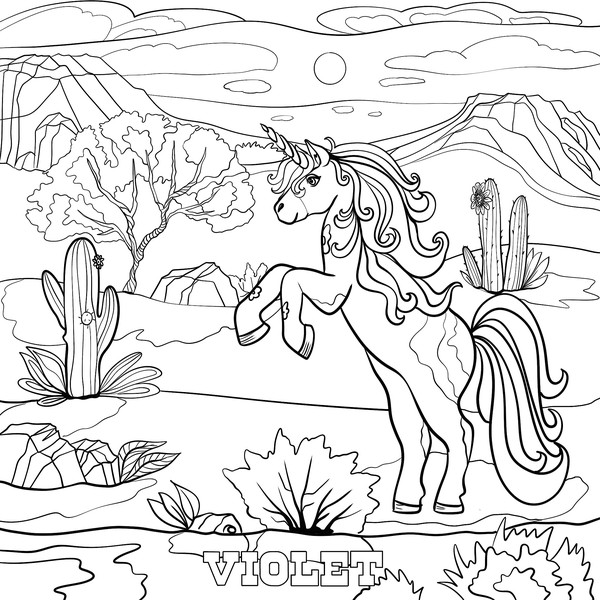 Unicorn illustration