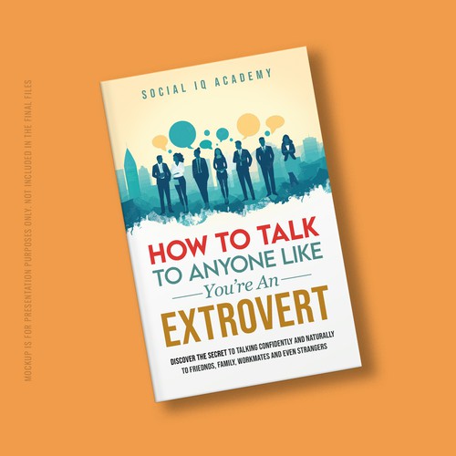 Design a catchy "How To Talk To Anyone" book cover Design by Point Blank