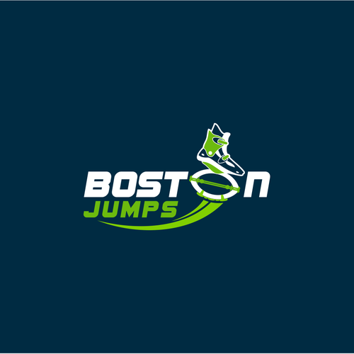 Boston Jumps needs a creative fun but serious design to last a lifetime!-ontwerp door Shanaf Logo