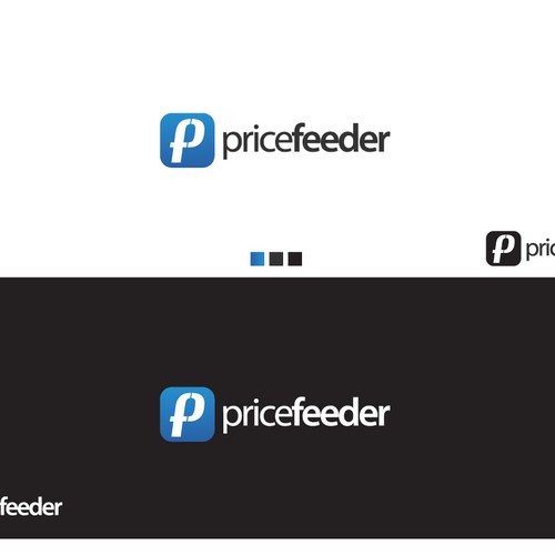 PriceFeeder.com Logo design contest Diseño de bamba0401