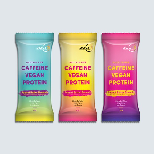 Design a modern, catchy package for a healthy premium energy bar Design by Robosign