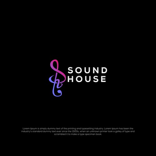 Clean and sophisticated logo for musicians, music executives and music enthusiasts. Design by lrasyid88