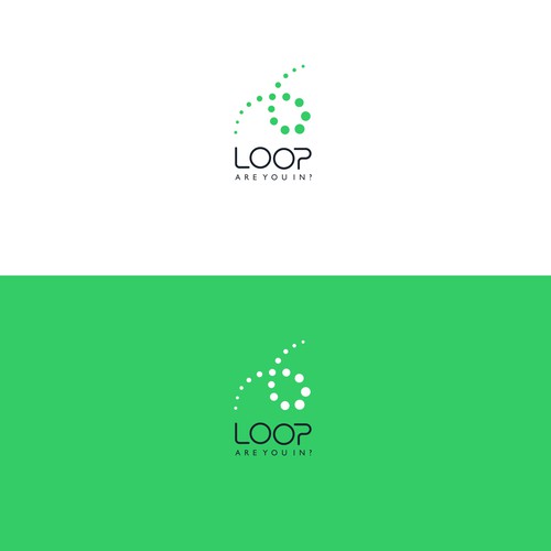 (GUARANTEED) Fun Logo for App: Loop - Are you In? Design by Brain.co