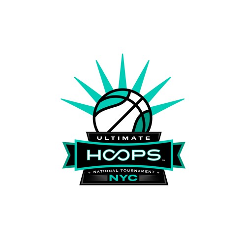 Create a logo for a premier New York City Basketball Tournament Design by B L I P