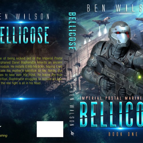 Sci-Fi Novel Cover Design, Start of Series. Design by Max63